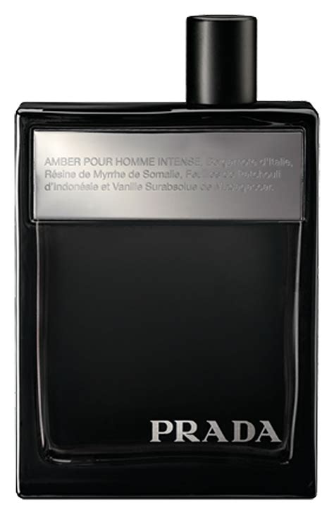 amber prada pour homme intense|prada amber aftershave balm.